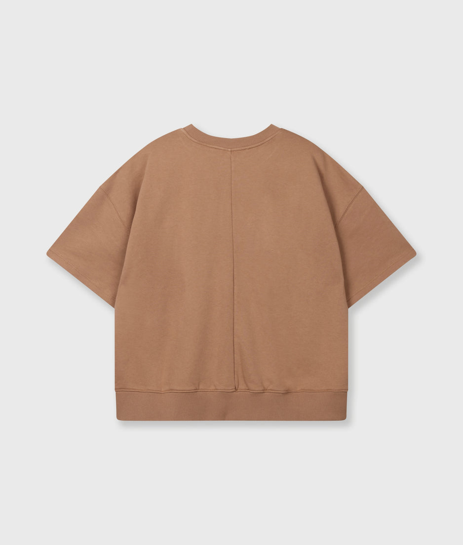short sleeve sweater | fudge