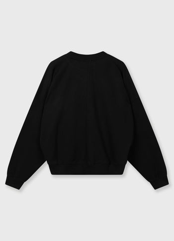 sweater pleat | black