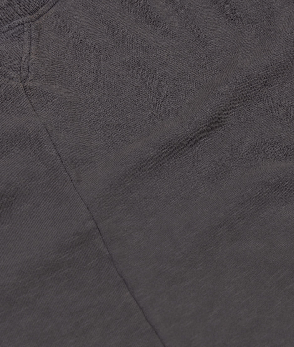 beach sweater slub fleece | steel blue