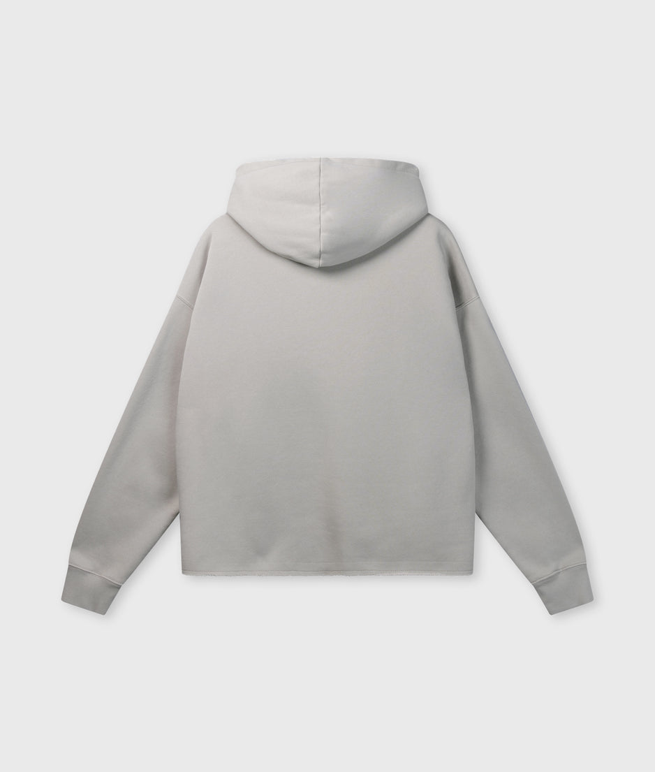 statement hoodie | stone