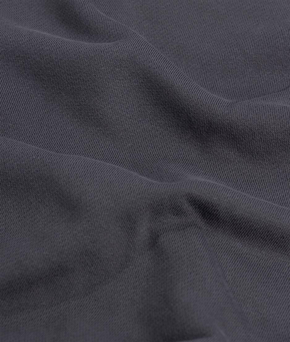 V-hals balloon sweater | steel blue