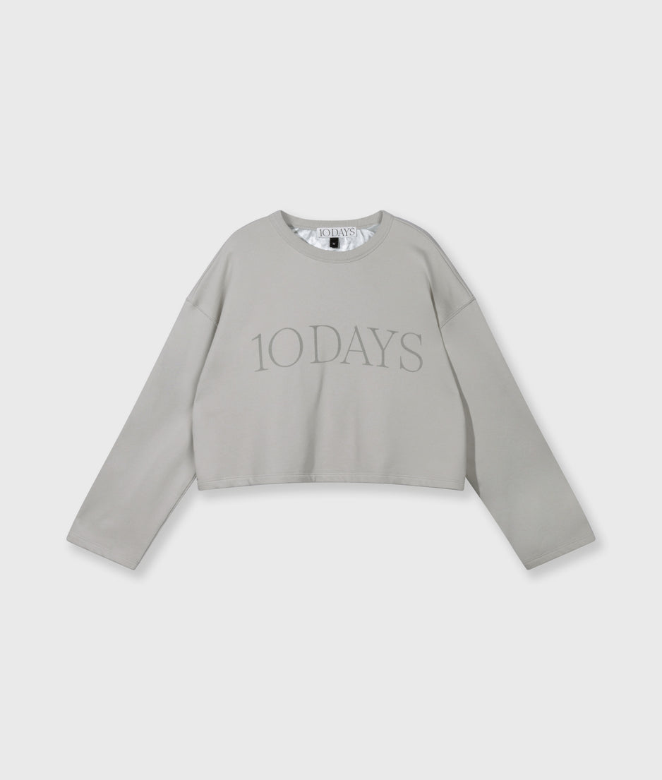 korte 10DAYS sweater | stone