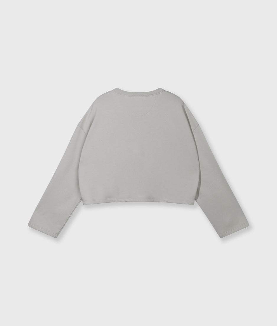 korte 10DAYS sweater | stone
