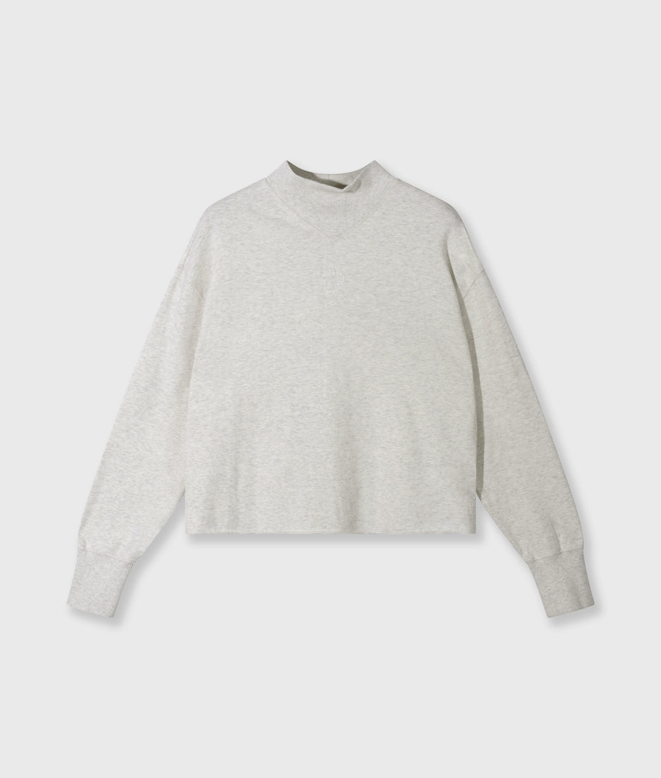 petit sweater curly 10 | soft white melee