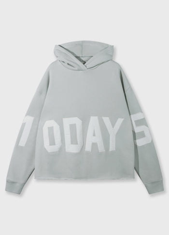 statement logo hoodie | clean blue