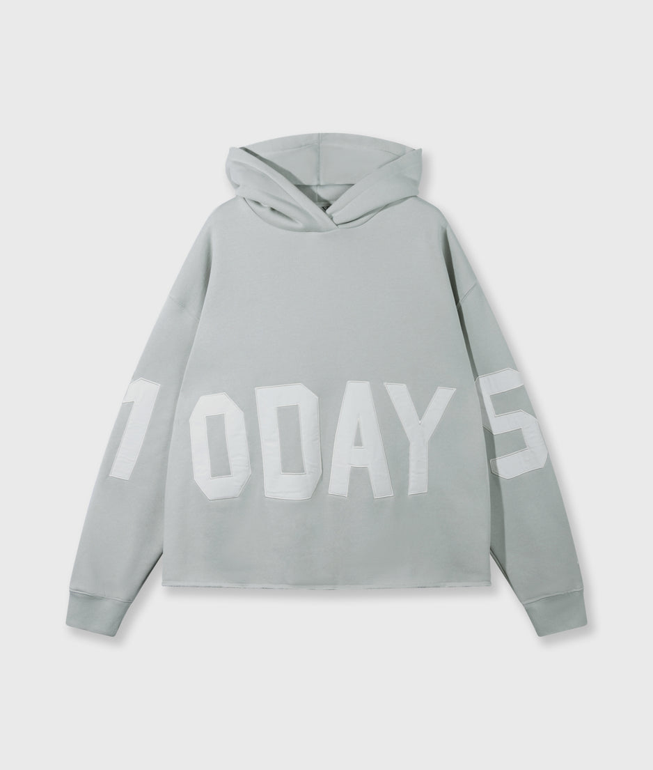 statement logo hoodie | clean blue