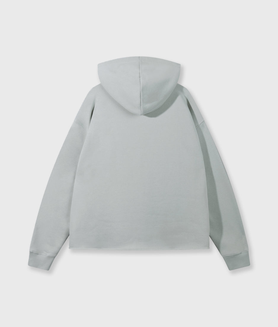 statement logo hoodie | clean blue