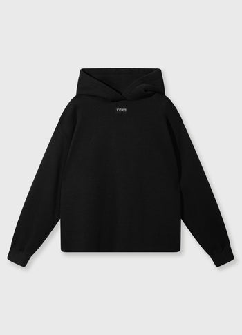 statement hoodie | black