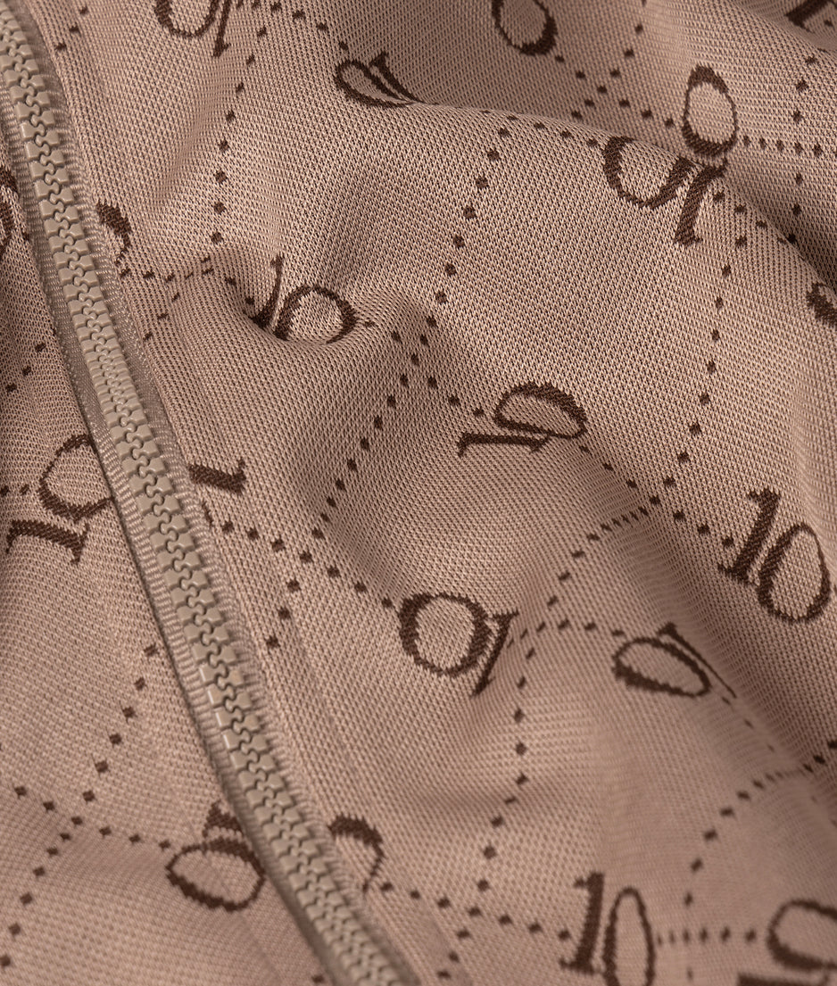 track jacket monogram | fudge