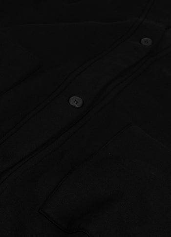 lange baseball vest | black