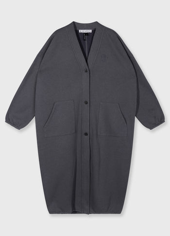 lange baseball vest | steel blue