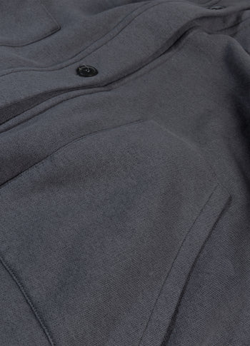 lange baseball vest | steel blue