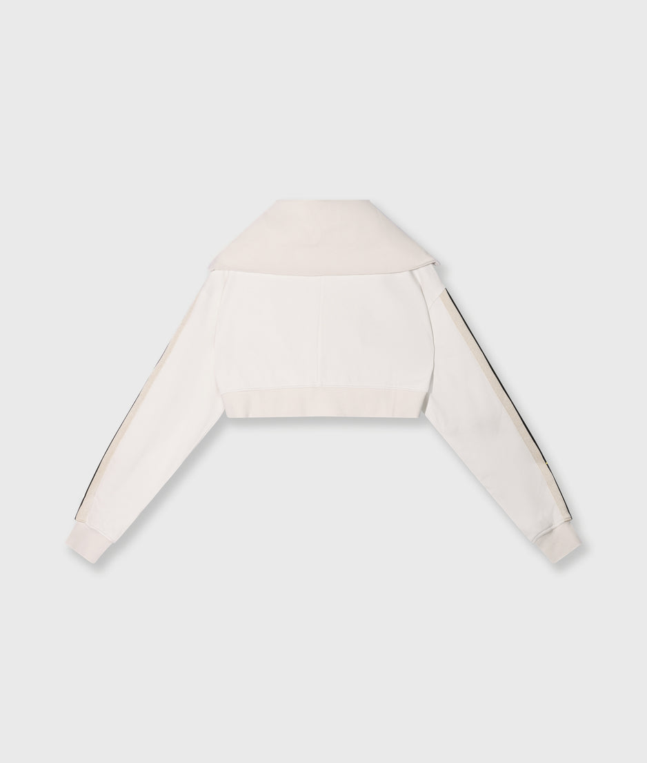 cropped zip cardigan fleece | cleansing kit