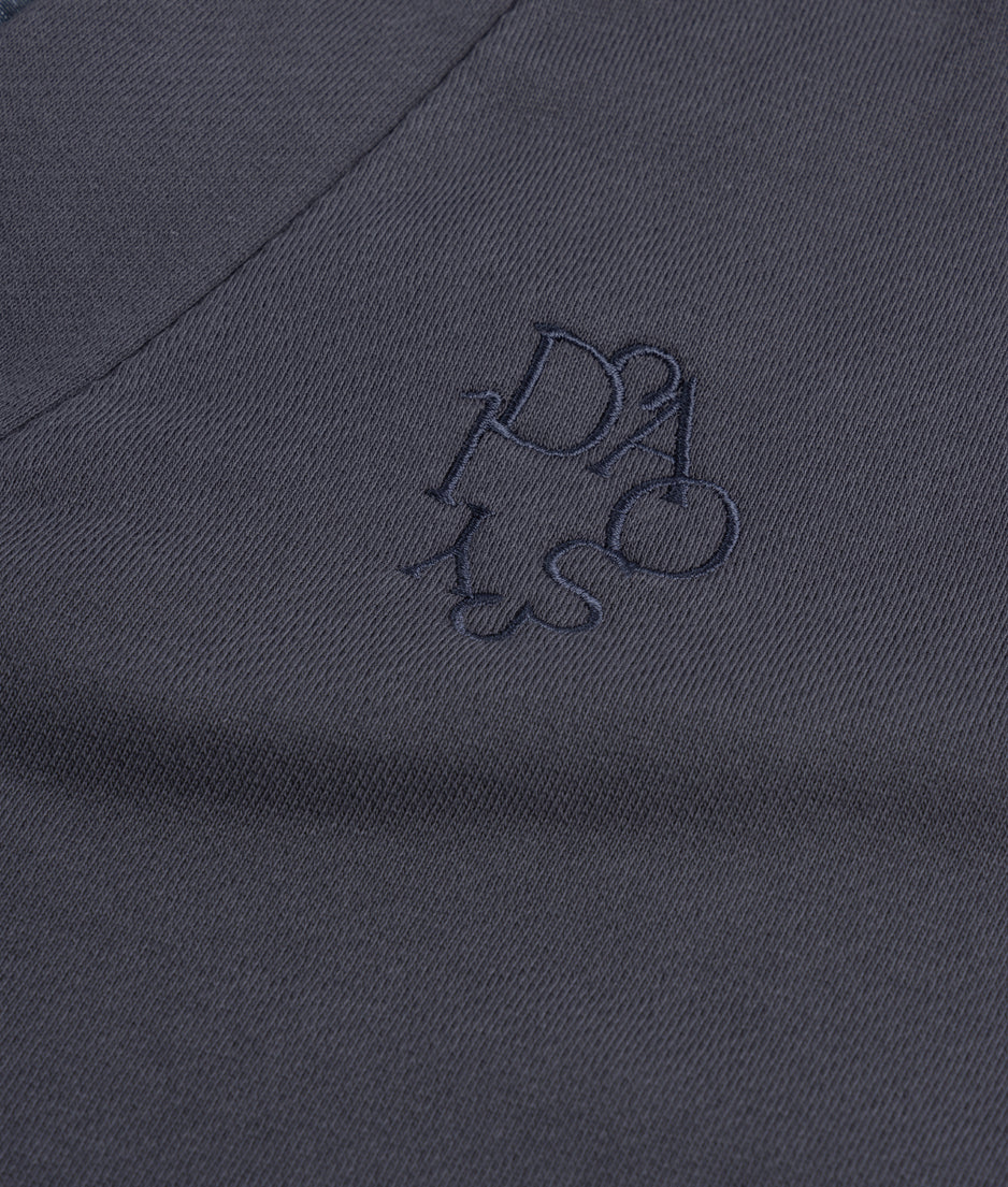 omkeerbaar fleecevest | steel blue