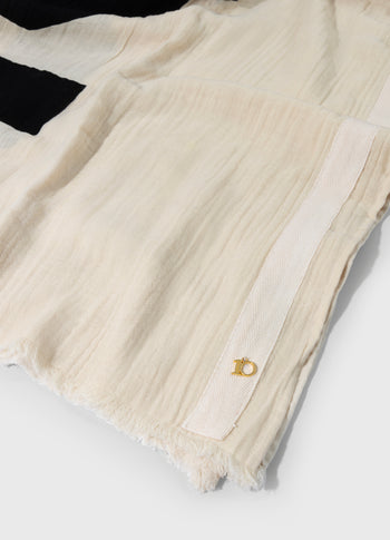 statement scarf | soft vanilla