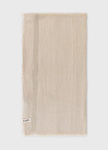 scarf cotton crepe | rope