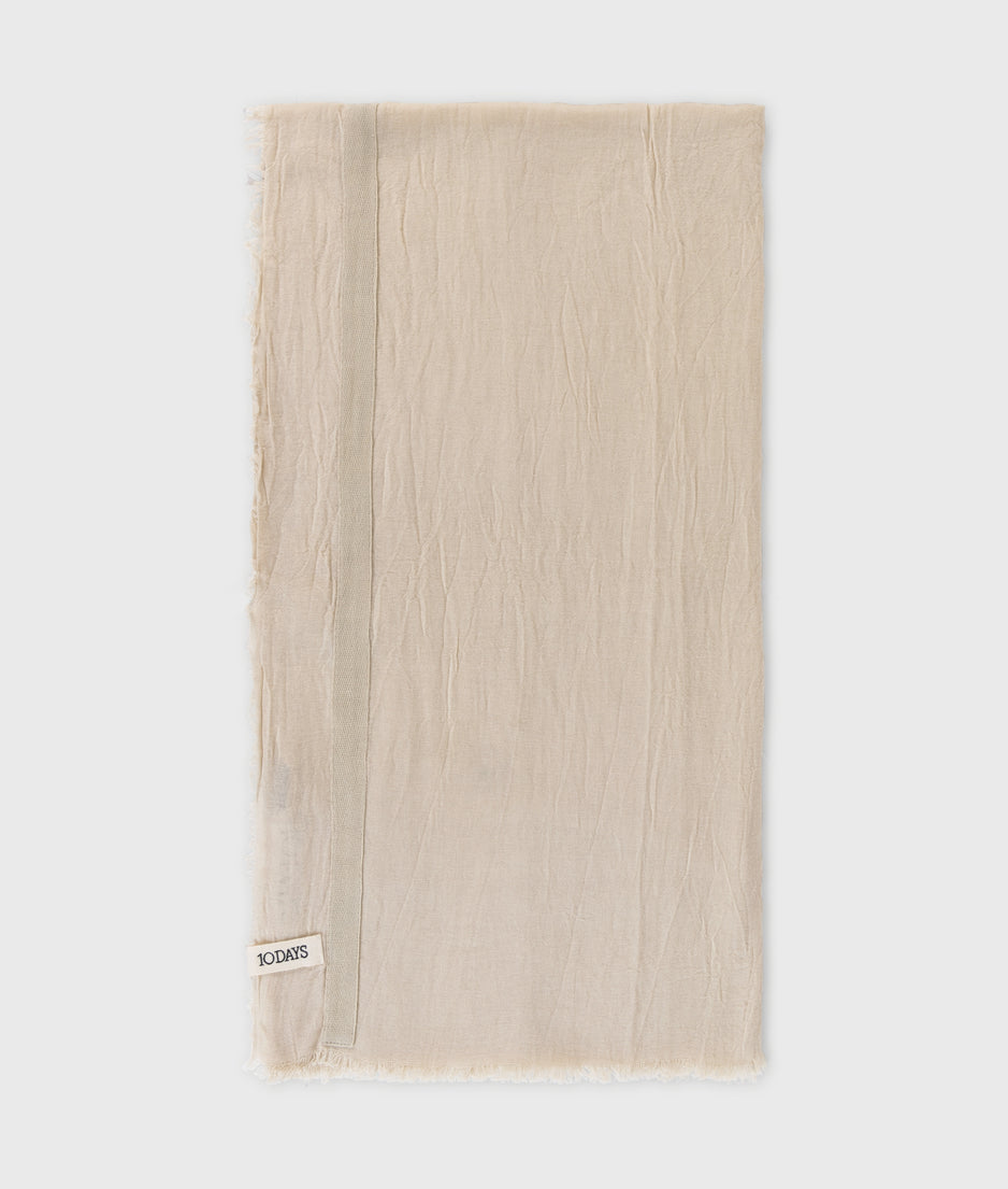 scarf cotton crepe | rope