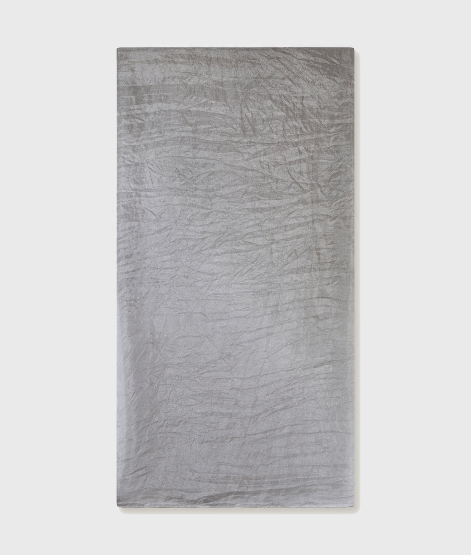 zijden sjaal dip dye | mid grey