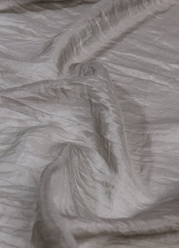 zijden sjaal dip dye | mid grey