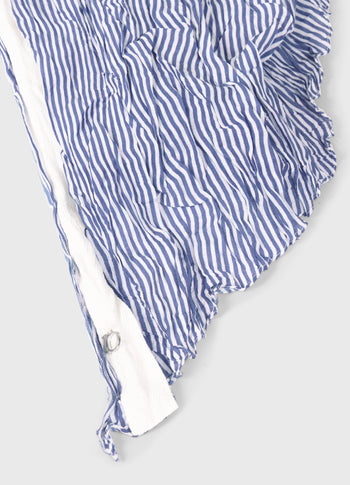 scarf stripes | white/blue