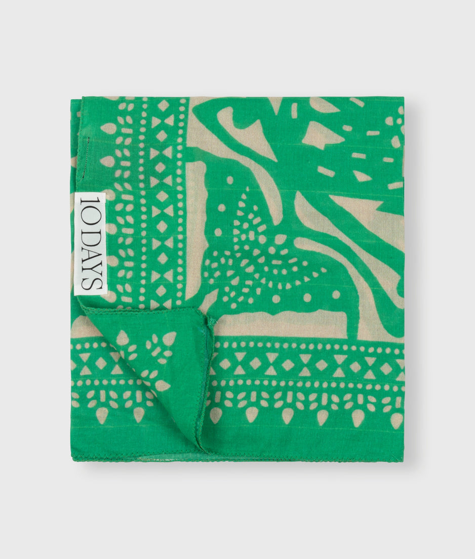 bandana | apple green