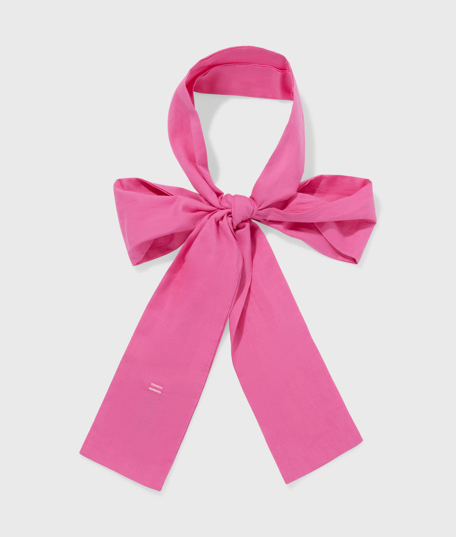 pussy bow | bright pink