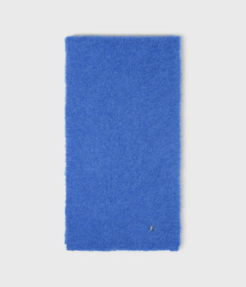 hairy knit sjaal | ultramarine