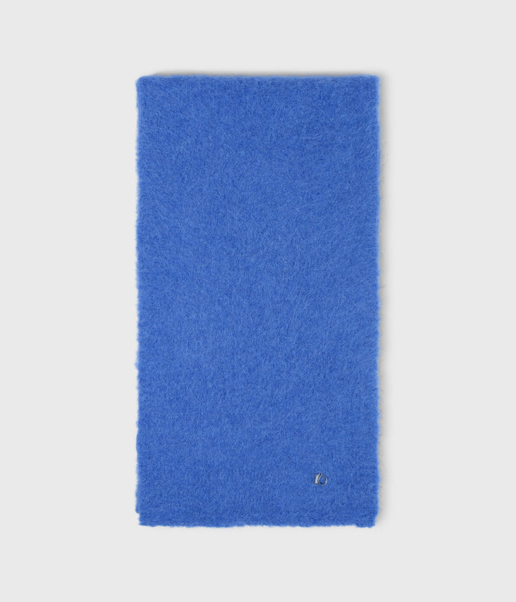 hairy knit sjaal | ultramarine