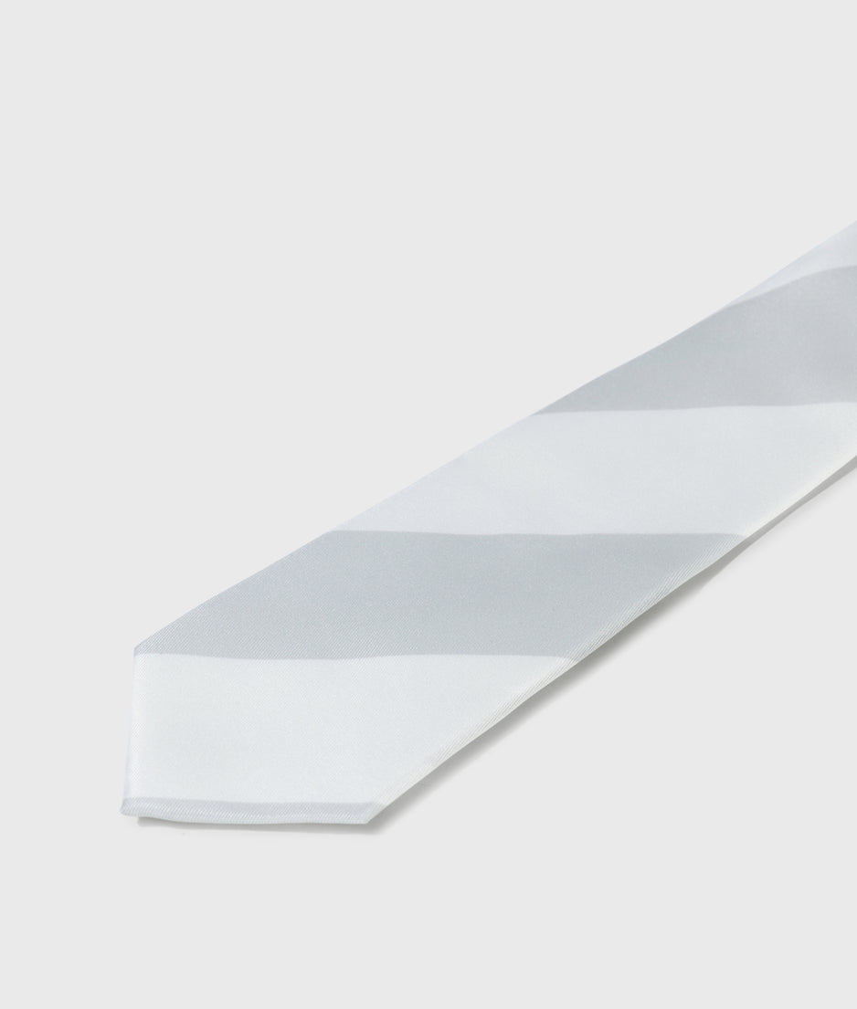 stropdas strepen | white/stone