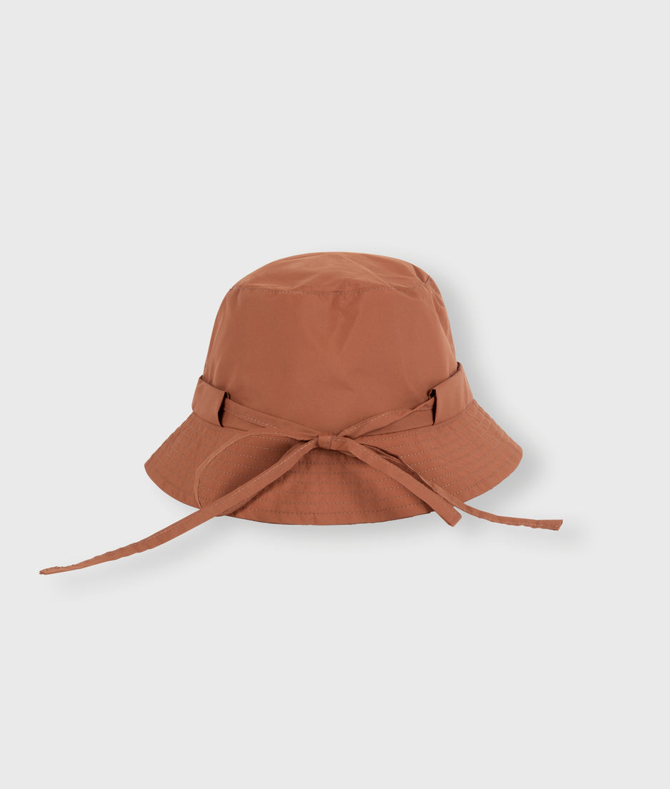 bucket hat | saddle brown