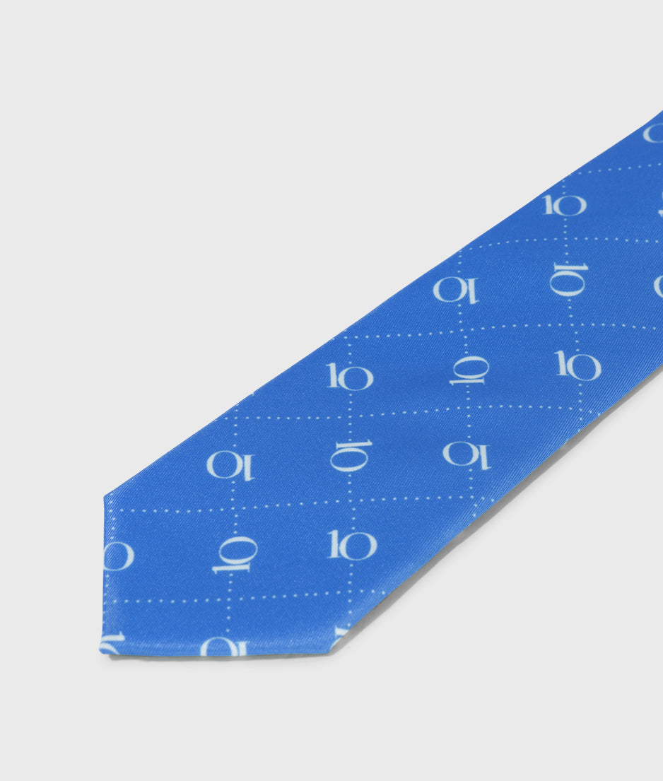 stropdas monogram | ultramarine