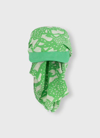 bandana cap | apple green