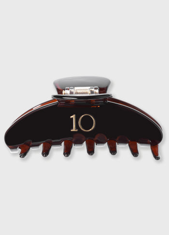 hair claw | suede