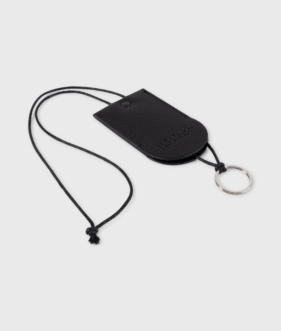 PU sleutelhanger | black