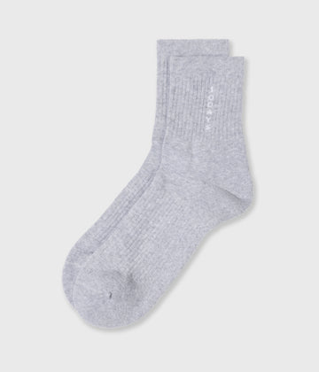 socks 10DAYS | white grey melee