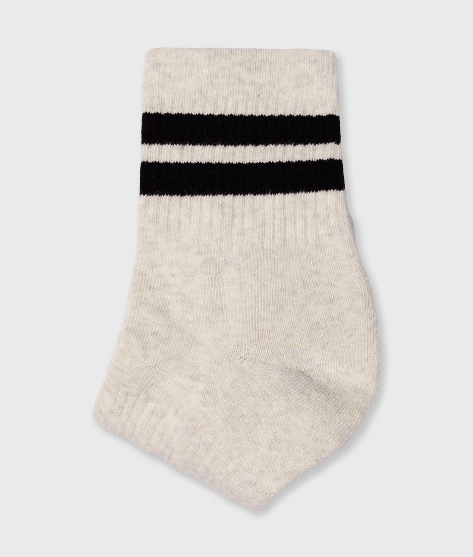 socks 2 stripes | soft white melee