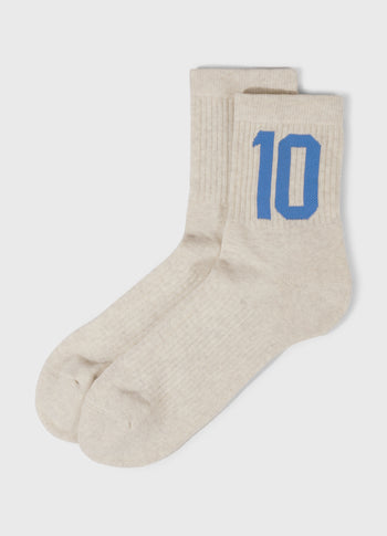 baseball sokken 10 | soft white melee