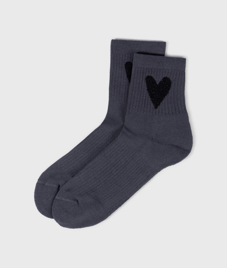 hart sokken | steel blue