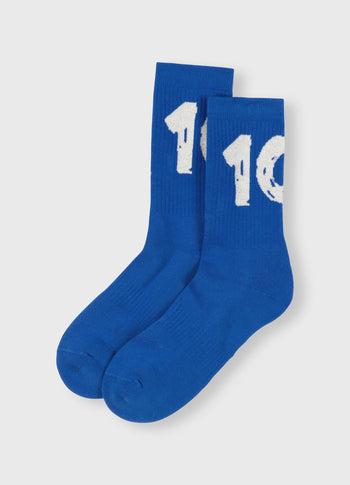 socks long 10 | electric blue