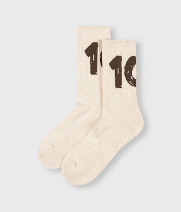 socks long 10 | soft white melee