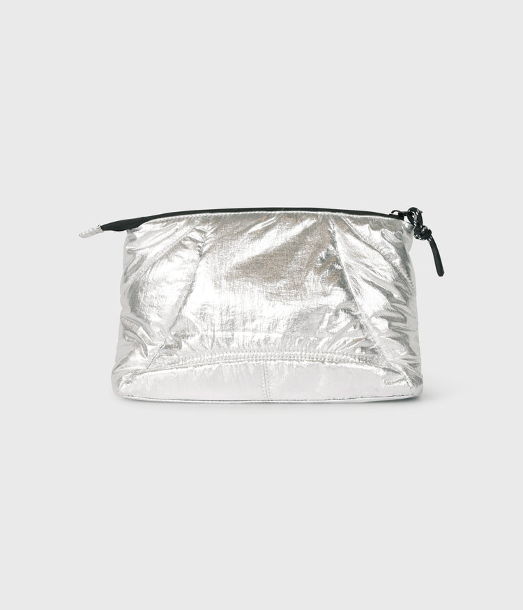 banana mini pouch | silver