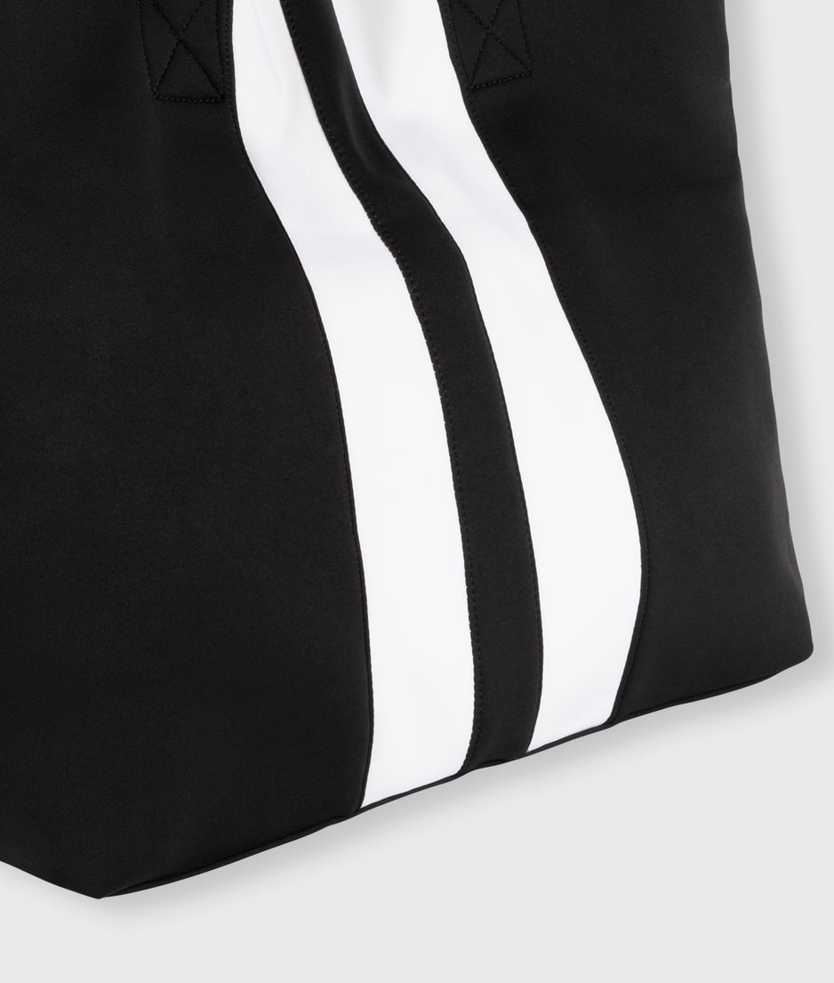 neoprene shopper | black