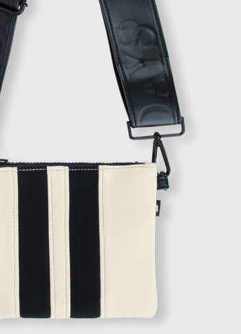 mini pouch two stripe | light safari