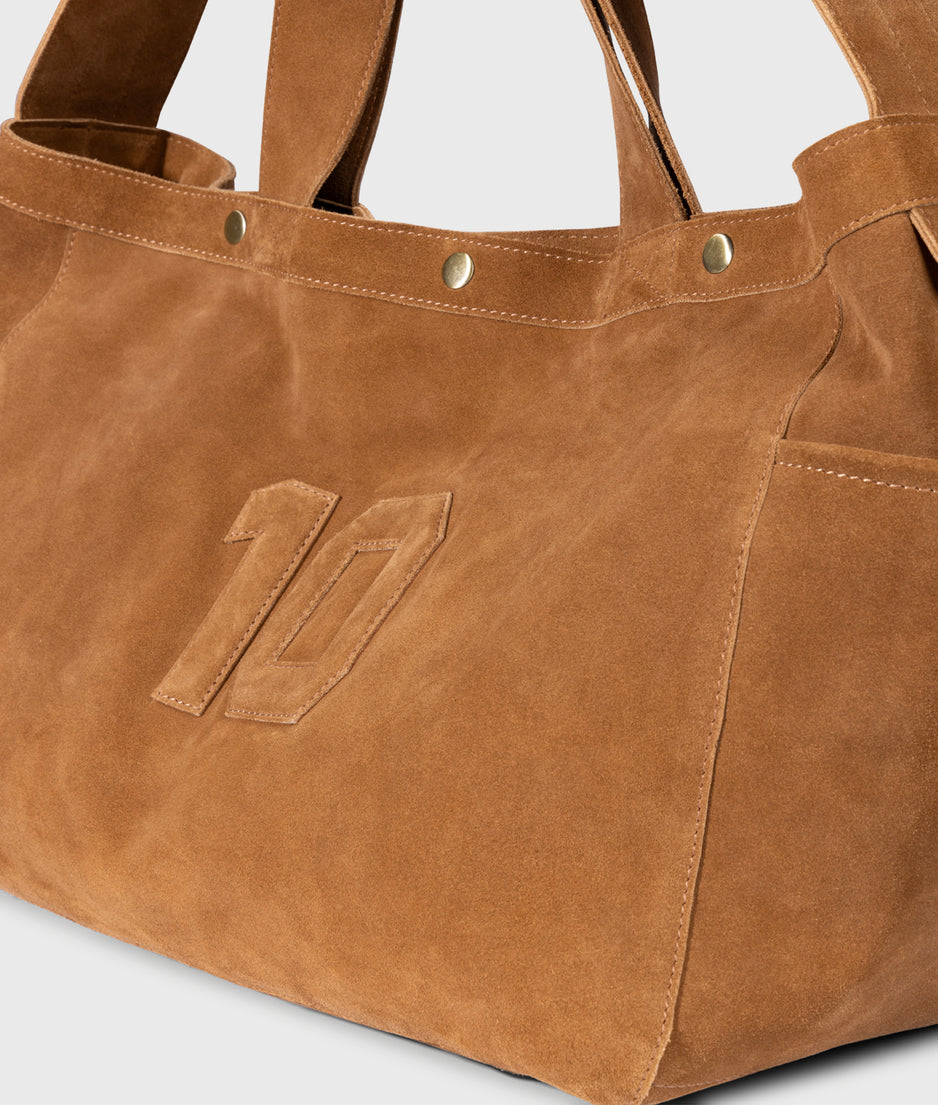 suede shopper | suede