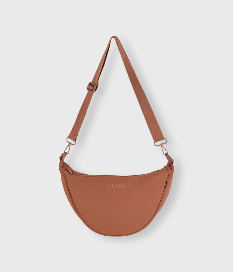 moon bag | saddle brown