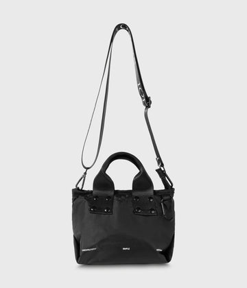 padded shopper small | black