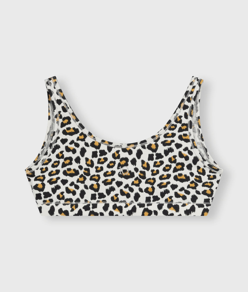 2-way bra leopard | bone