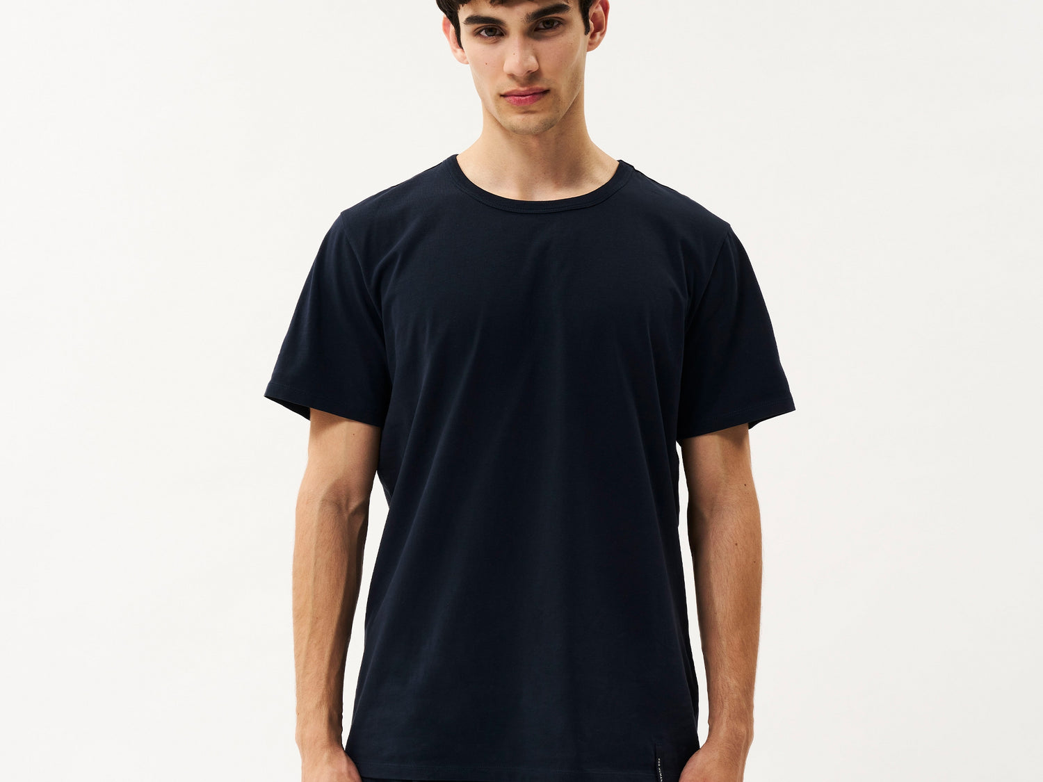 Vince cotton tee | dark blue