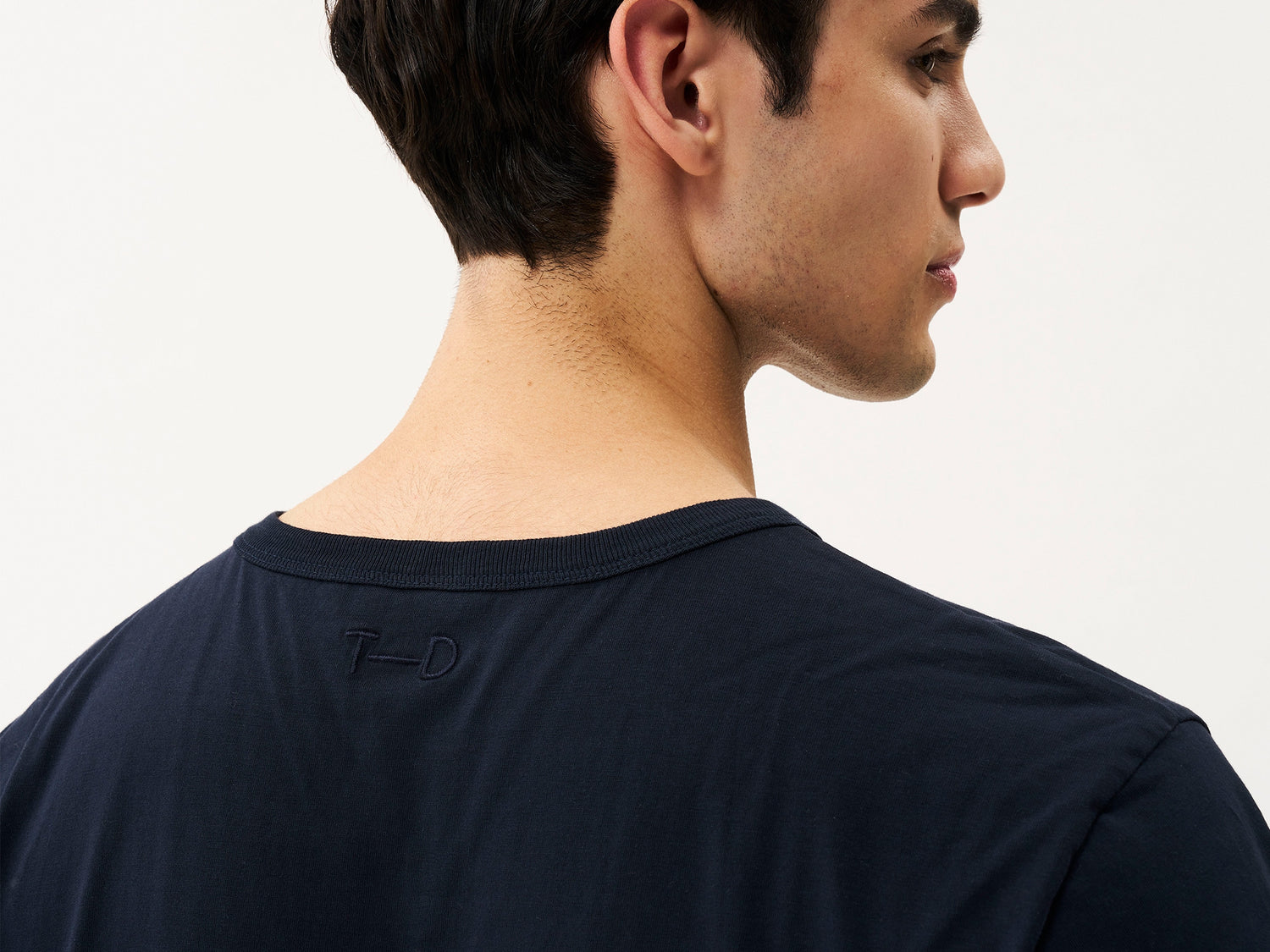 Vince cotton tee | dark blue