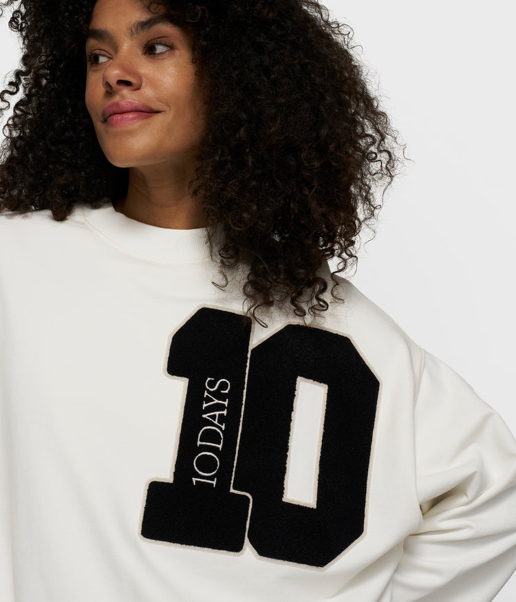 baseball sweater 10 | ecru